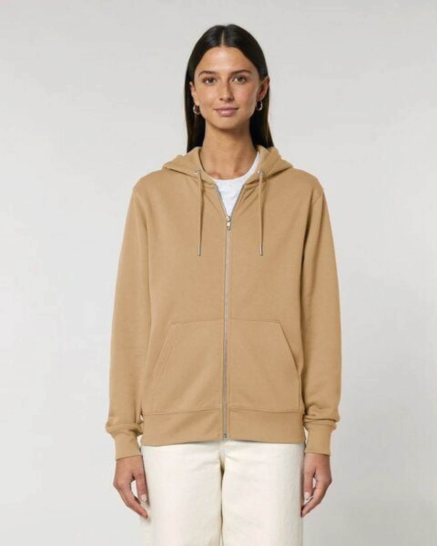 GARY MASH Zipjacke mit Kapuze, Unisex aus Biobaumwolle – Ansicht 4