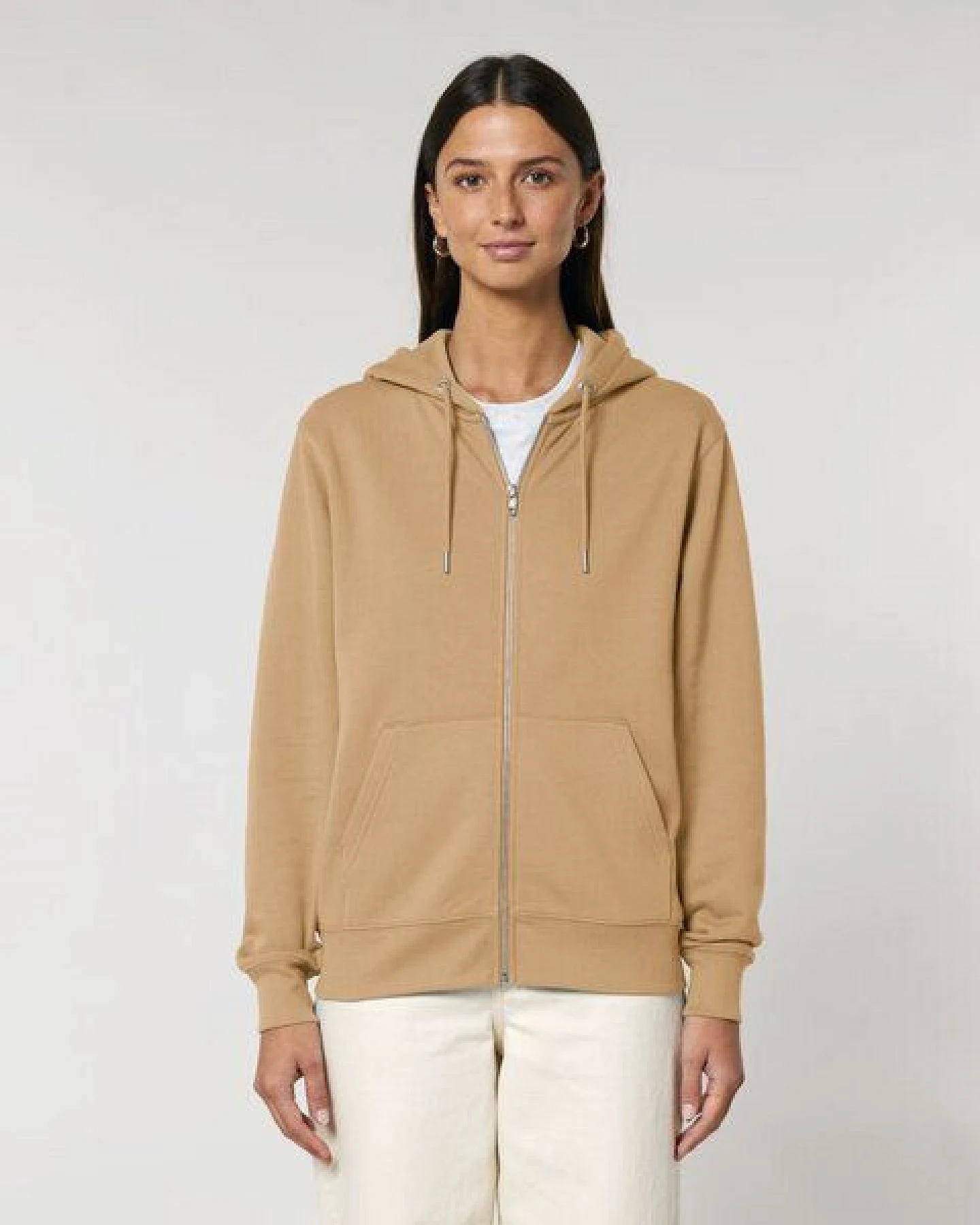GARY MASH Zipjacke mit Kapuze, Unisex aus Biobaumwolle – Ansicht 4