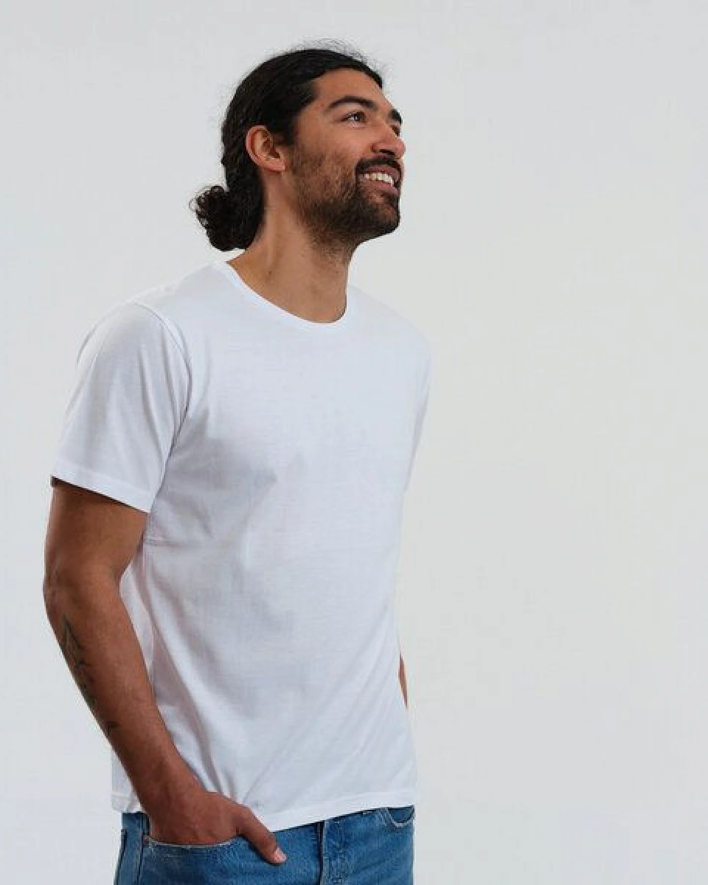 GARY MASH Herren Basic T-Shirt aus Biobaumwolle – Ansicht 2