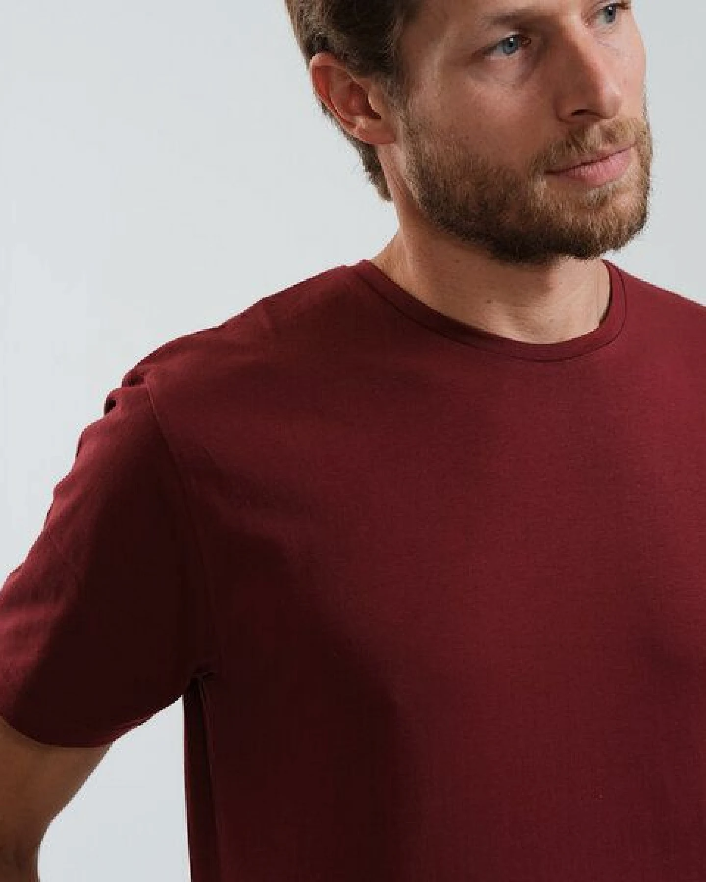 GARY MASH Herren Basic T-Shirt aus Biobaumwolle – Ansicht 4
