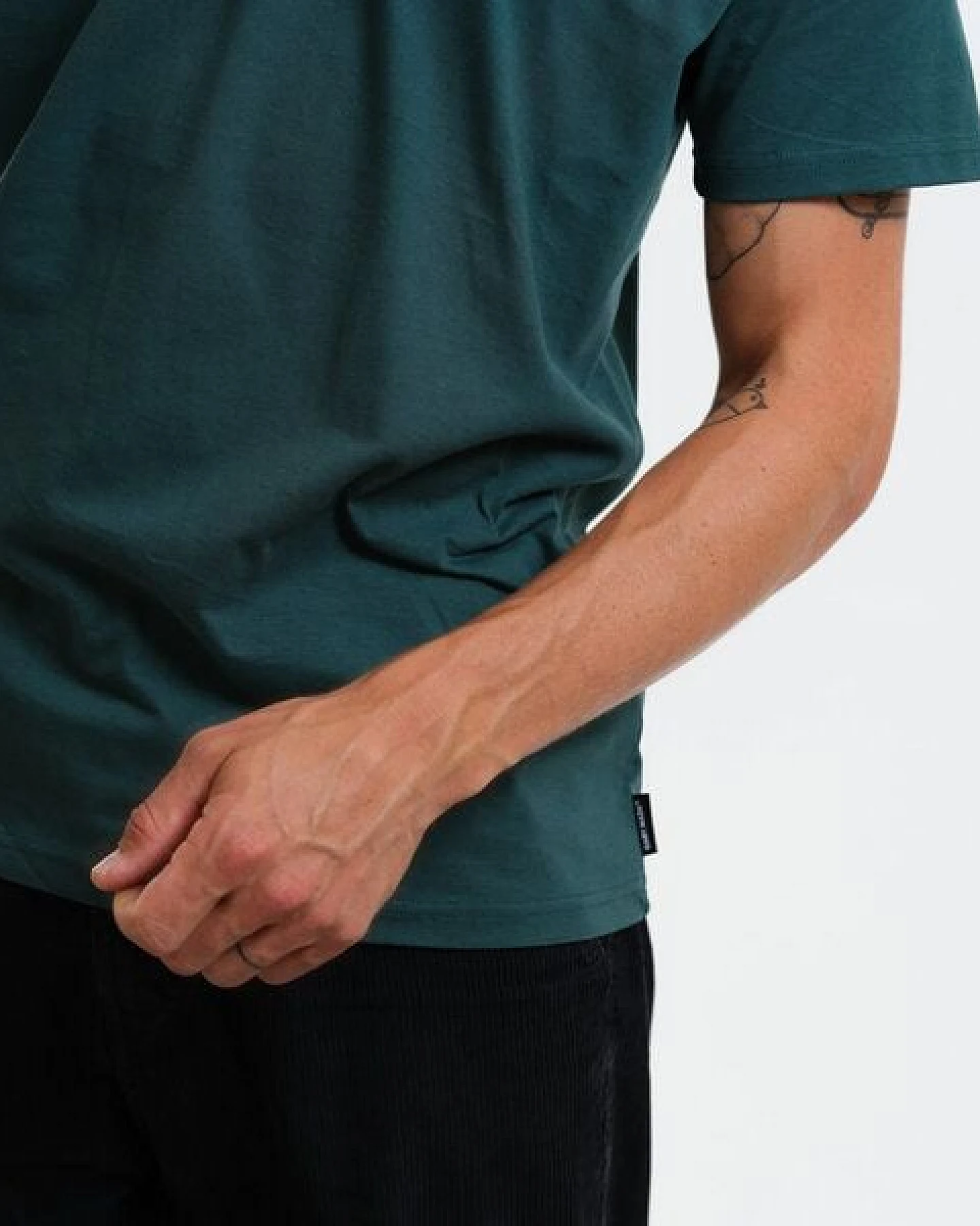 GARY MASH Herren Basic T-Shirt aus Biobaumwolle – Ansicht 4