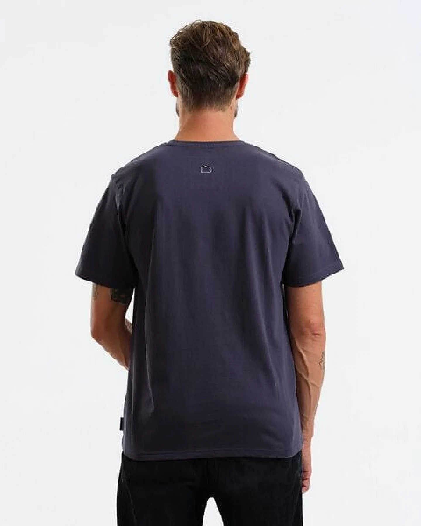 GARY MASH Herren Basic T-Shirt aus Biobaumwolle – Ansicht 2