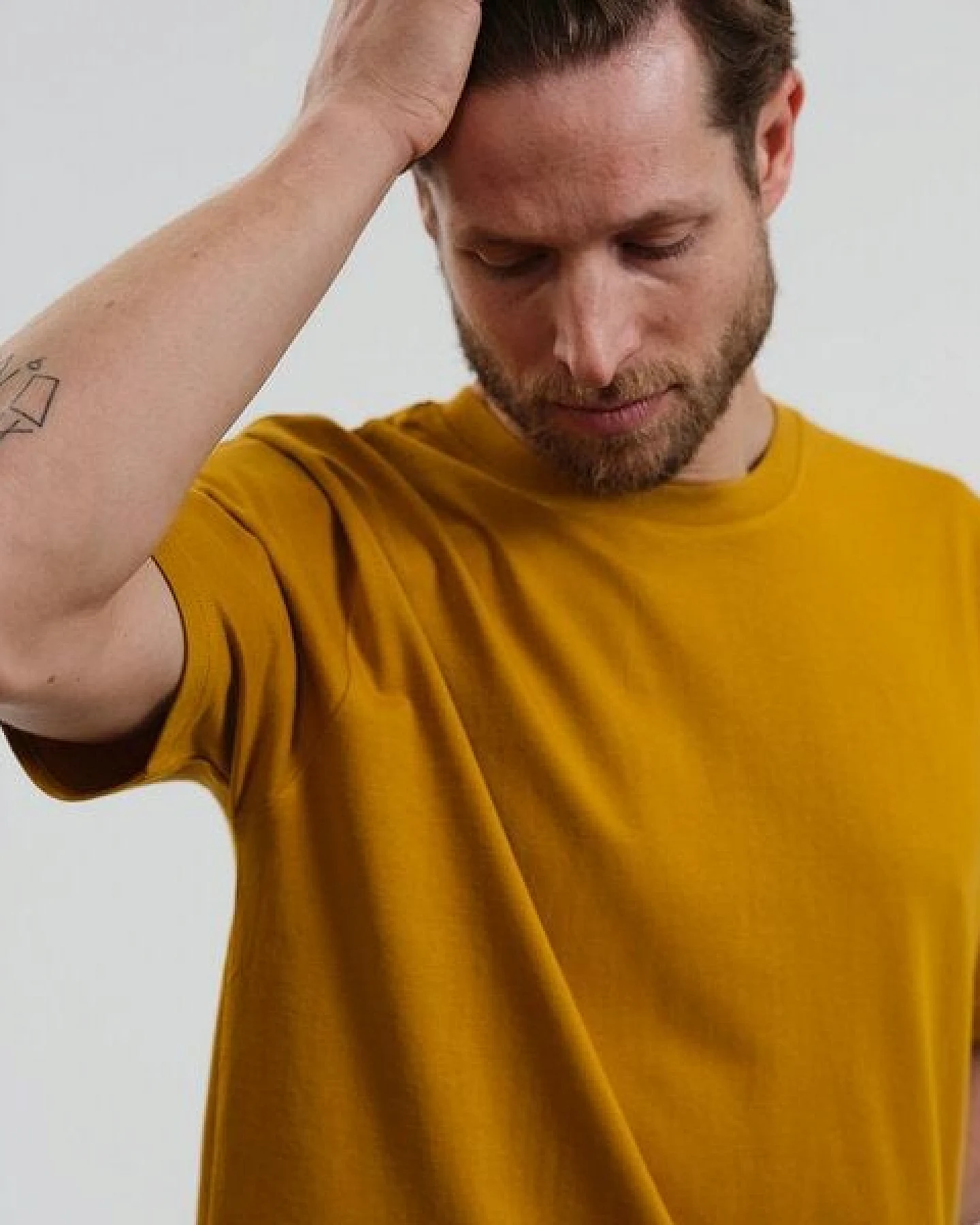 GARY MASH Herren Basic T-Shirt aus Biobaumwolle – Ansicht 4