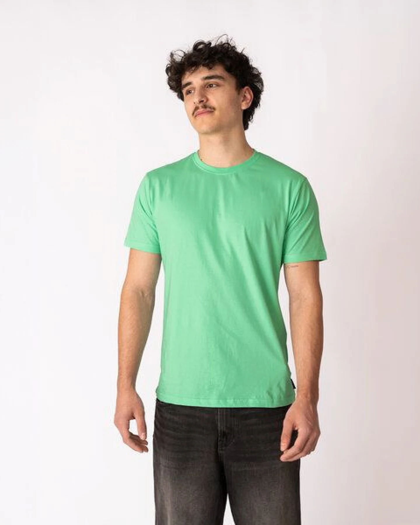 GARY MASH Herren Basic T-Shirt aus Biobaumwolle – Ansicht 4
