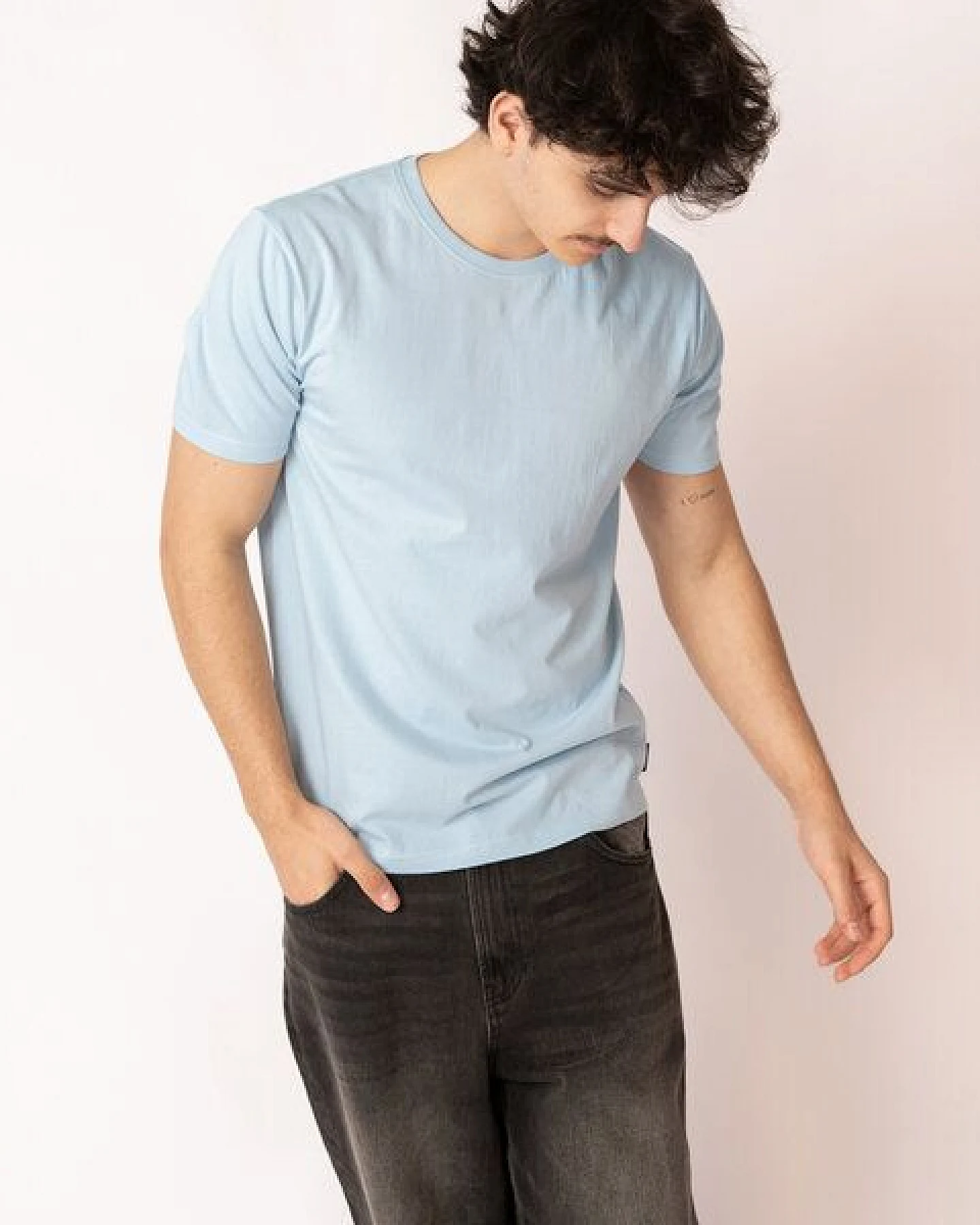 GARY MASH Herren Basic T-Shirt aus Biobaumwolle – Ansicht 2