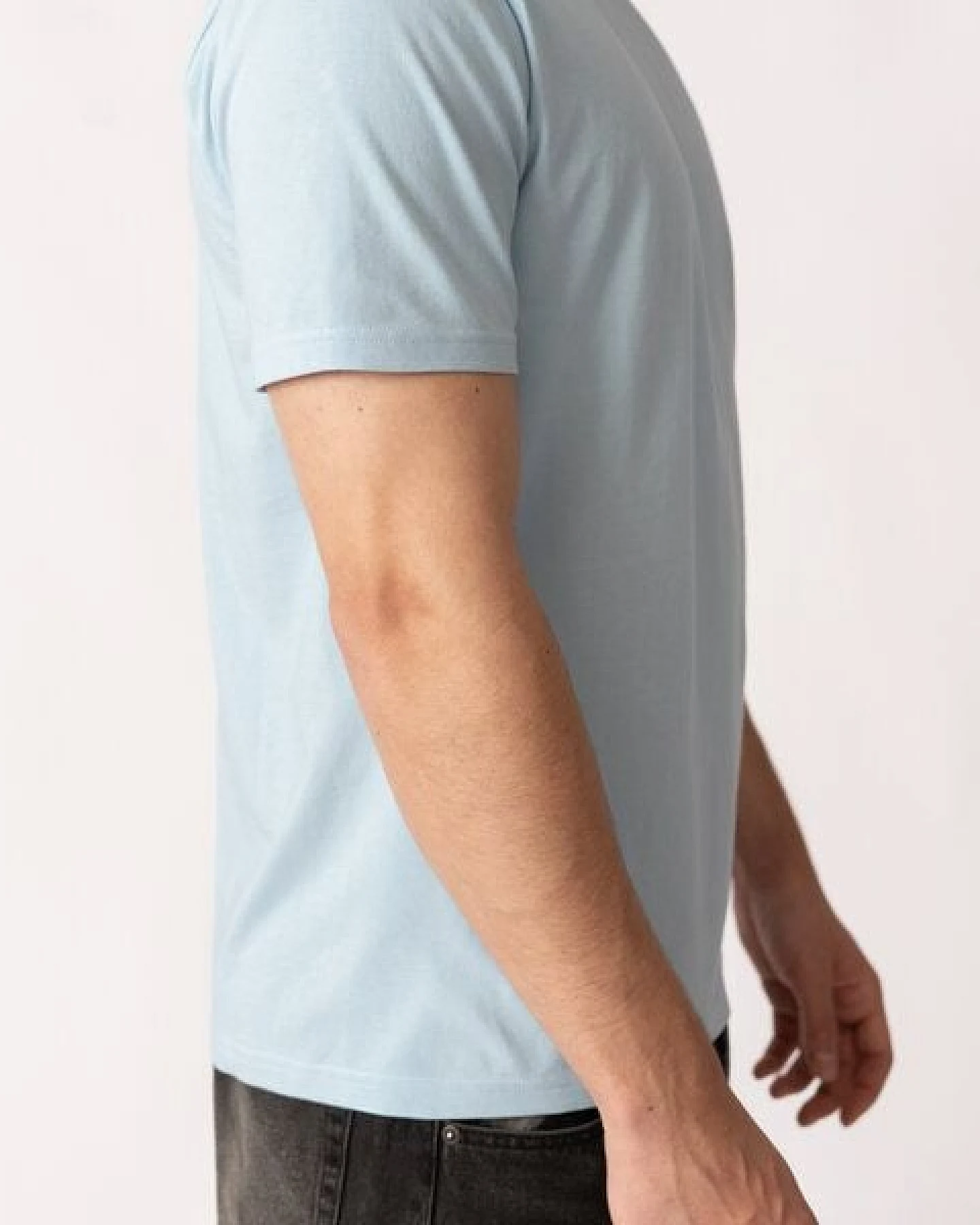 GARY MASH Herren Basic T-Shirt aus Biobaumwolle – Ansicht 4