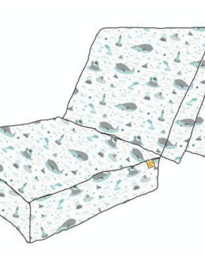 Millemarille Perfekte Klapp-, Tobe- & Gästematratze I viele Designs