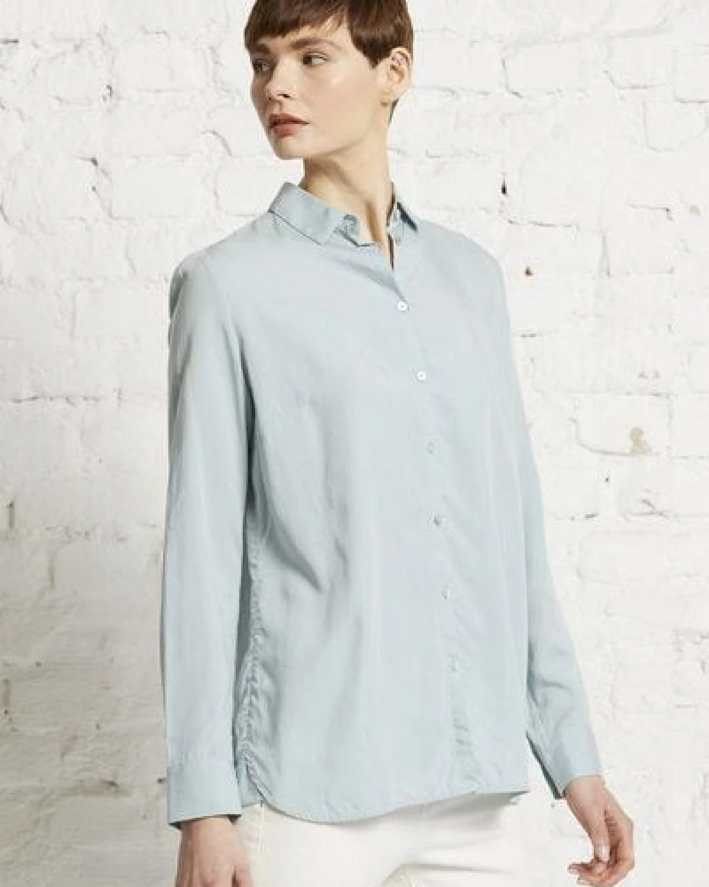 Wunderwerk Damen Bluse aus Tencel "Contemporary blouse TENCEL" – Ansicht 2
