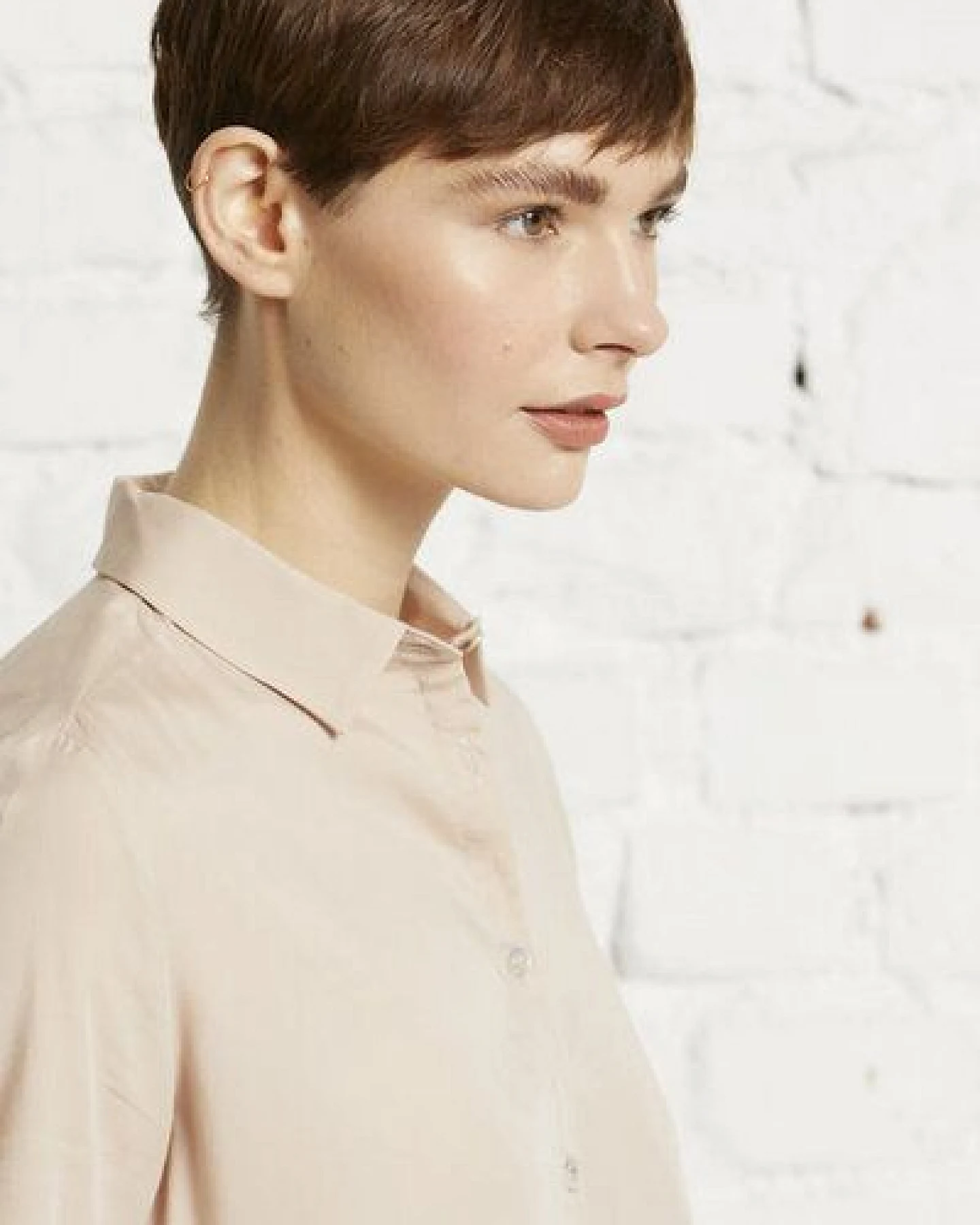 Wunderwerk Damen Bluse aus Tencel "Contemporary blouse TENCEL" – Ansicht 2