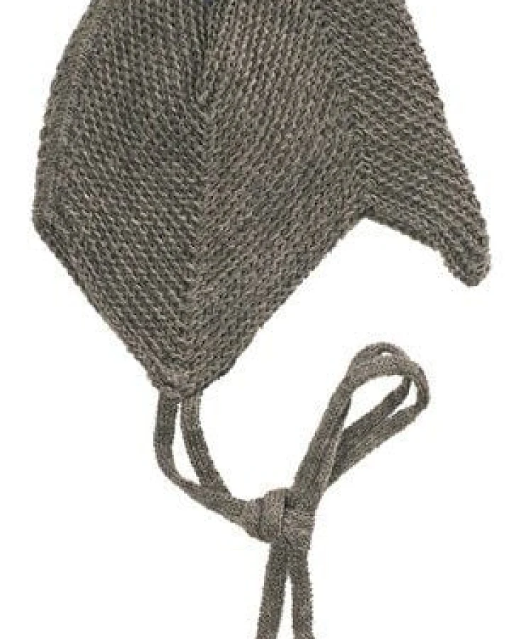 Reiff Gestrickte Baby Teufelsmütze mit Bindebändchen