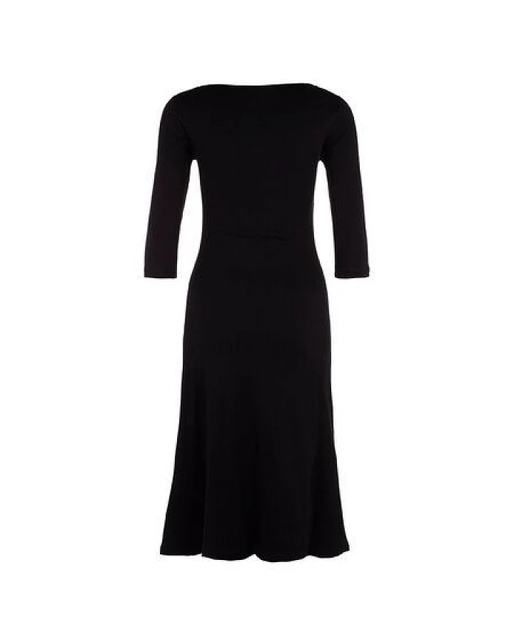 Skrabak Jerseykleid Miriam Knotendesign schwarz