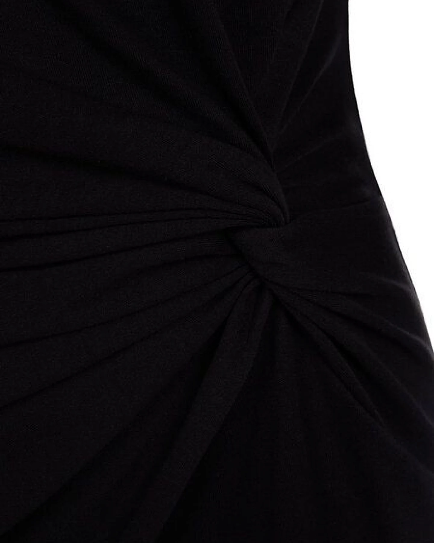 Skrabak Jerseykleid Miriam Knotendesign schwarz – Ansicht 2