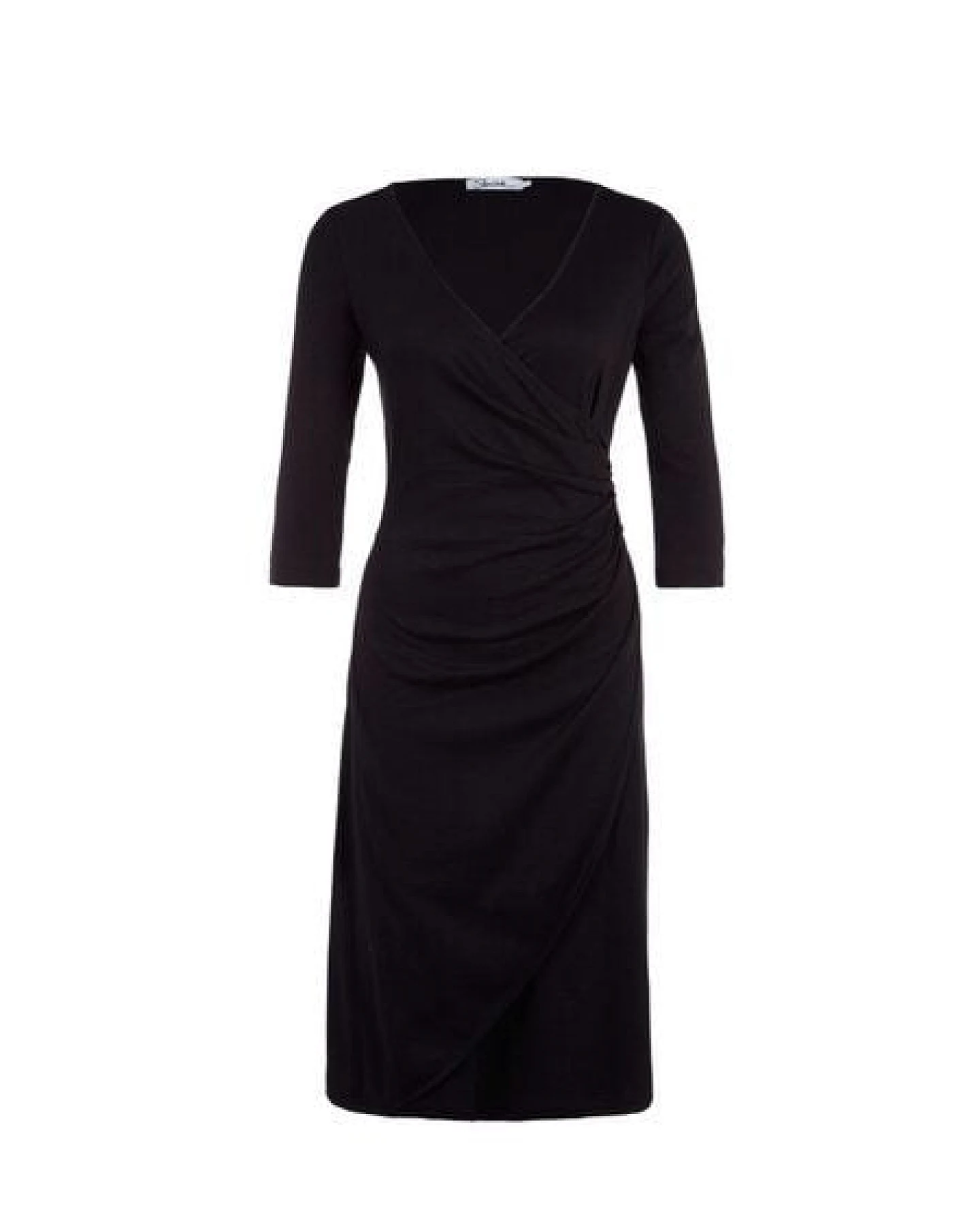 Skrabak Jerseykleid Miriam Knotendesign schwarz – Ansicht 4
