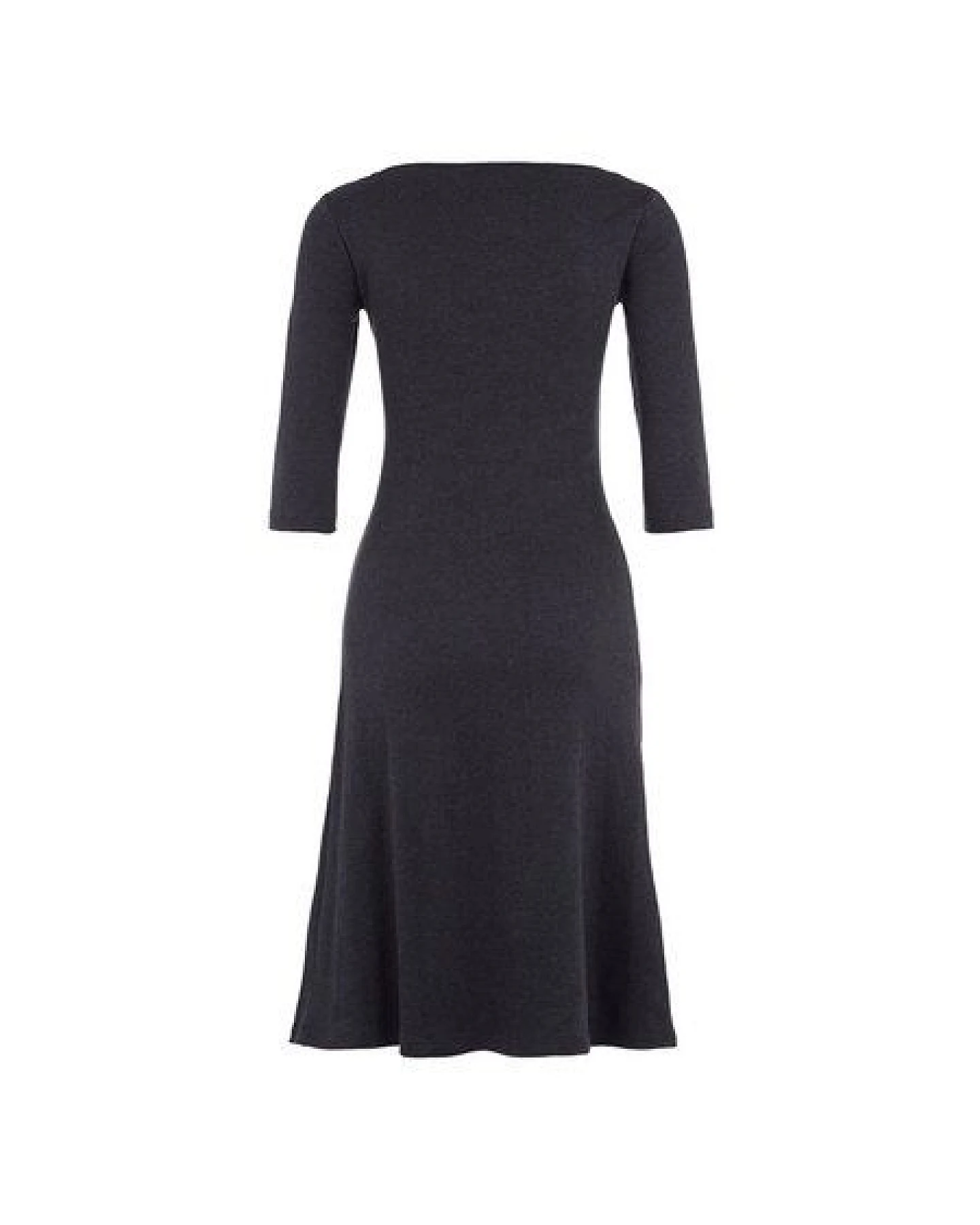 Skrabak Jerseykleid Gitte Knotendesign grau oder schwarz – Ansicht 2