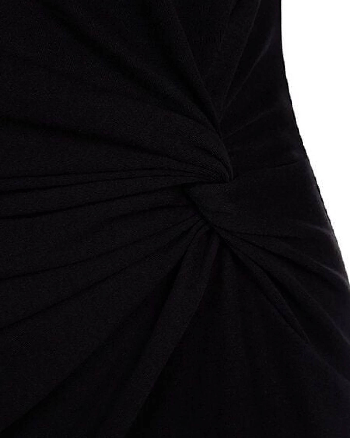 Skrabak Jerseykleid Gitte Knotendesign grau oder schwarz – Ansicht 4