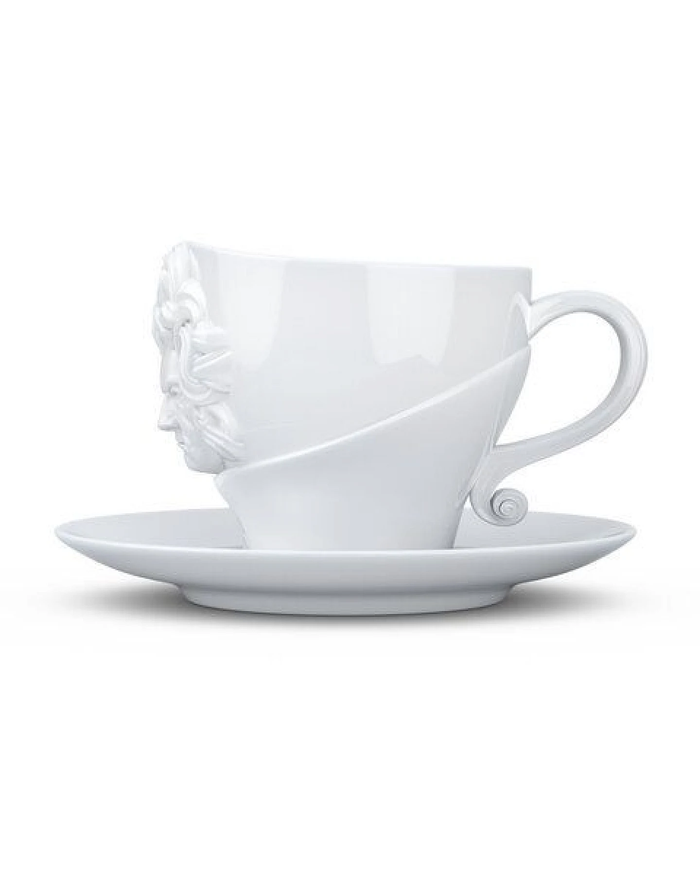 FIFTYEIGHT PRODUCTS TALENT Kaffeetasse „Ludwig van Beethoven“ mit Unterteller (260 ml) – Ansicht 3
