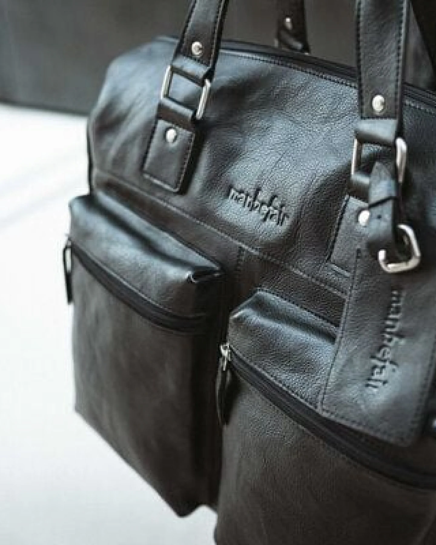 manbefair REISETASCHE VENEZIA, ÖKO-LEDER, FAIR TRADE – Ansicht 2