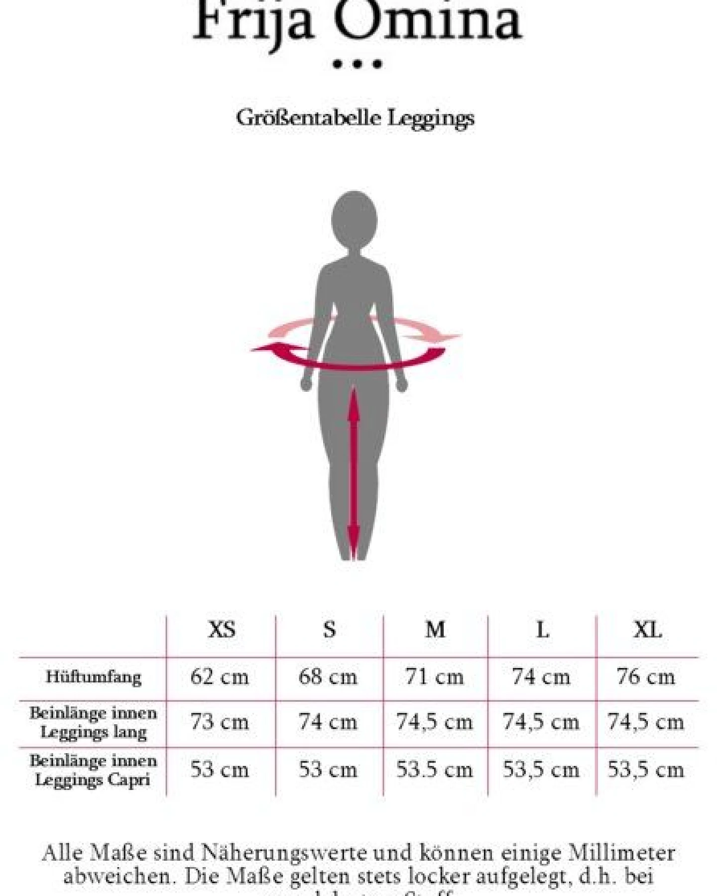 Frija Omina Farbige Bio Leggings – Ansicht 3