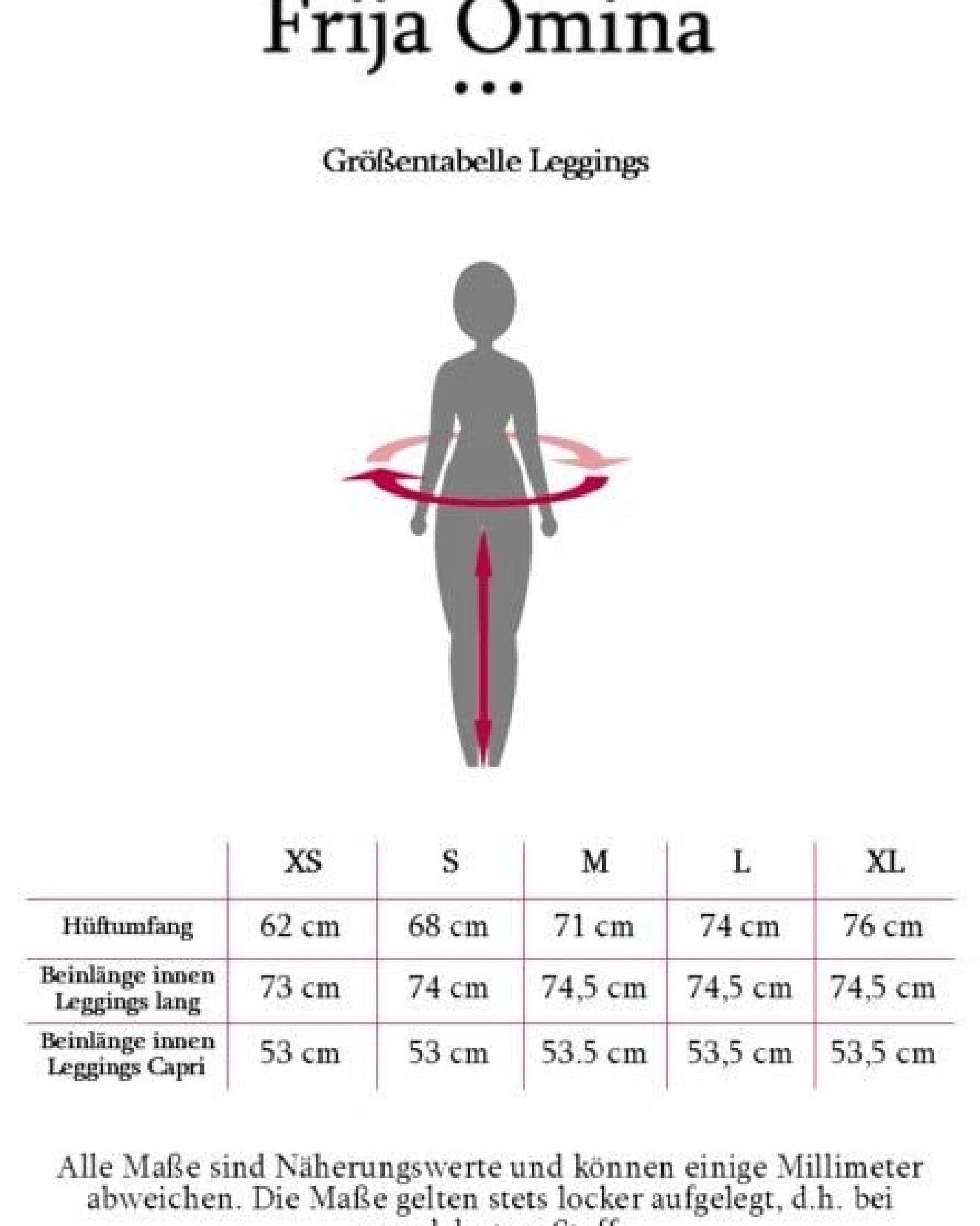 Frija Omina Farbige Bio Leggings – Ansicht 3