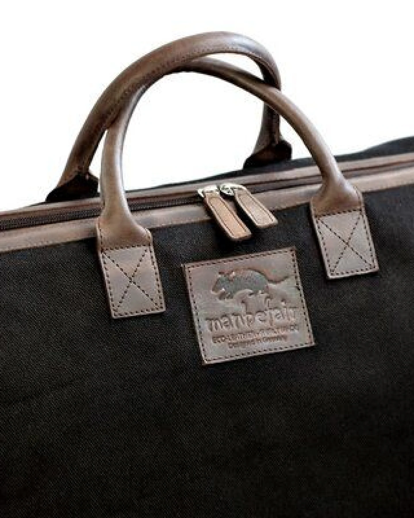 manbefair REISETASCHE CATANIA Canvas schwarz – Ansicht 2