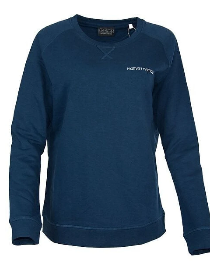 Human Family Damen Sweatshirt "Everyday Basic" in navy