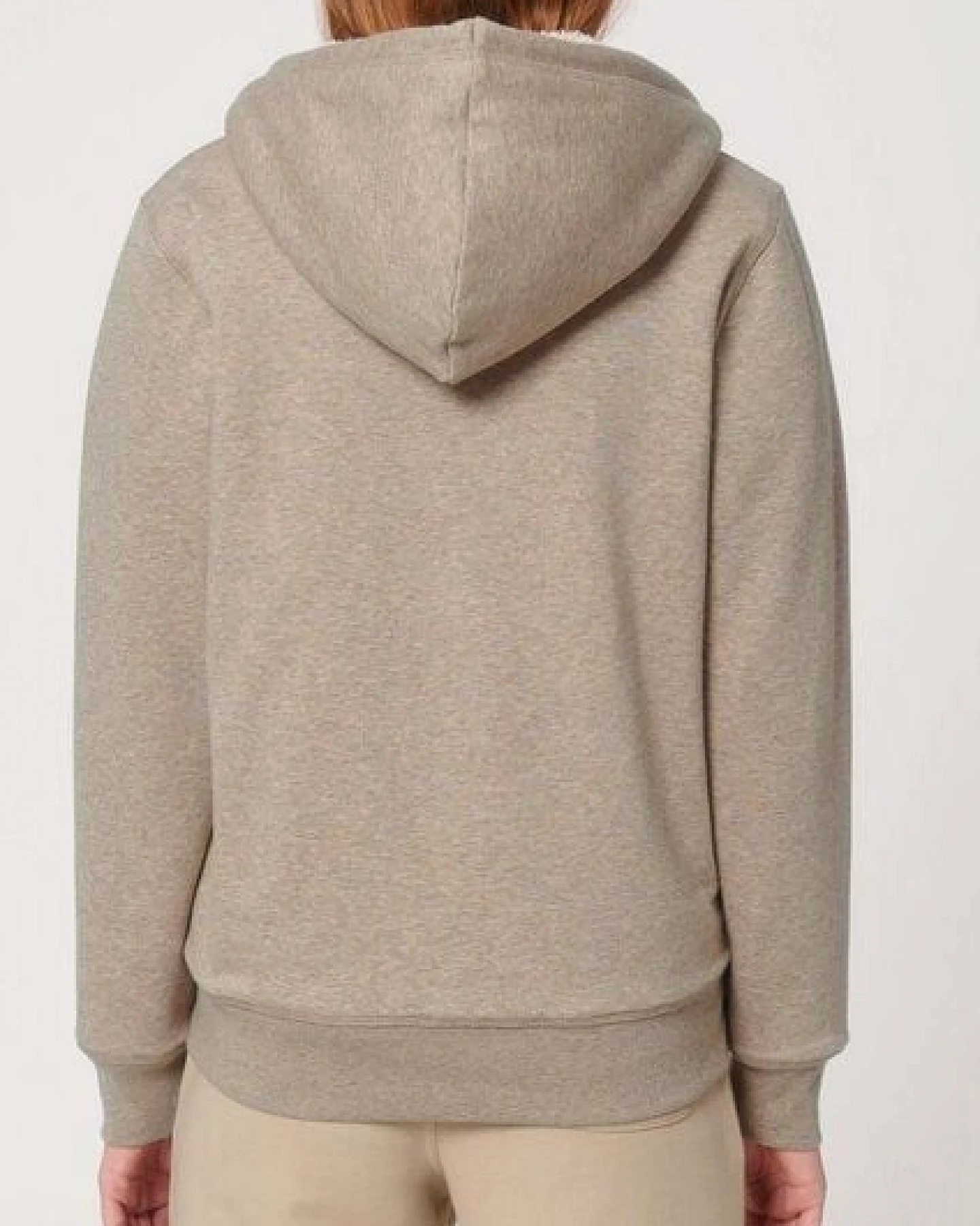 Voll gefütterte Unisex Sweatjacke "Heat Up" von Human Family – Ansicht 2