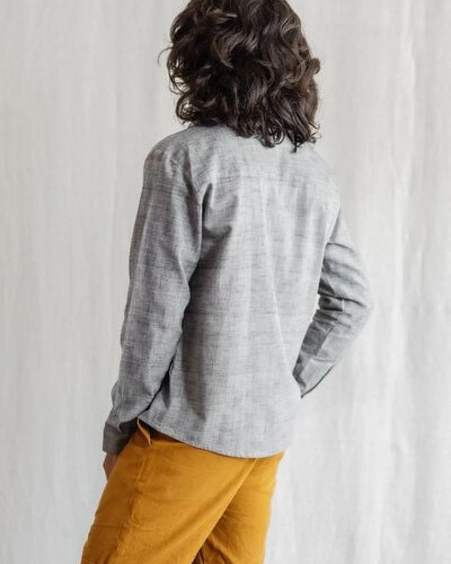 Jyoti - Fair Works Baumwoll Hemd Himat – Ansicht 4