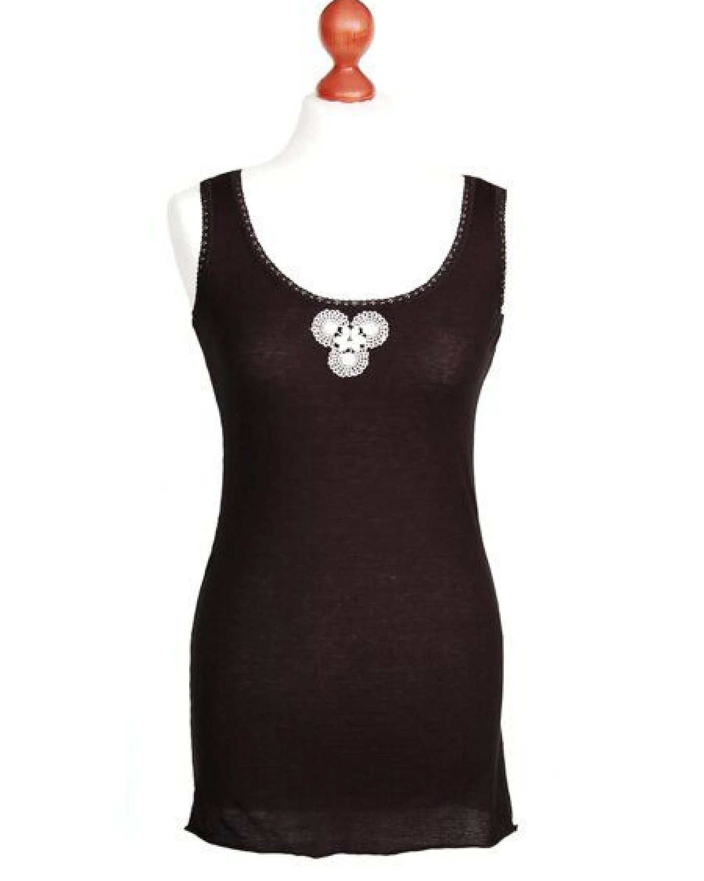 woodlike Vintage Appliqué Tank Top – Ansicht 2
