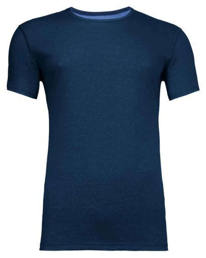 nice to meet me Core T Melange – T-Shirt aus Baumwolle und Polyester