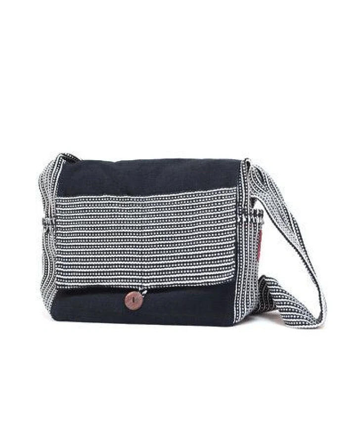 Frida Feeling Messenger Bag - Schwarz