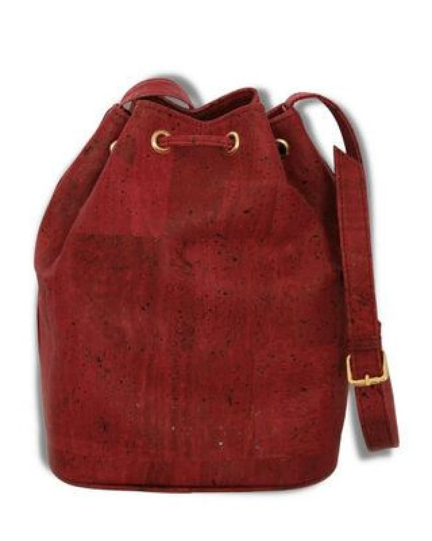 MATES OF NATURE Korktasche Bucket Bag - Handtasche aus Kork in Red Grape (rot) – Ansicht 3