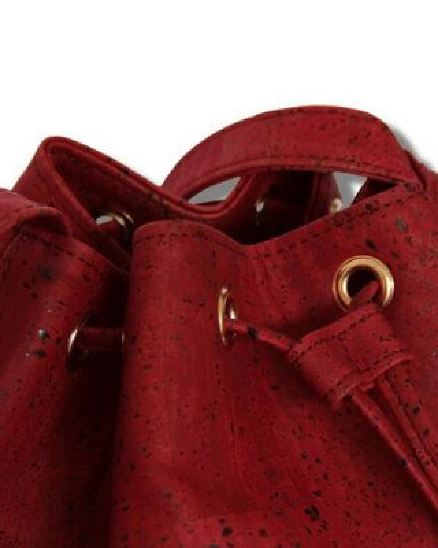 MATES OF NATURE Korktasche Bucket Bag - Handtasche aus Kork in Red Grape (rot) – Ansicht 4