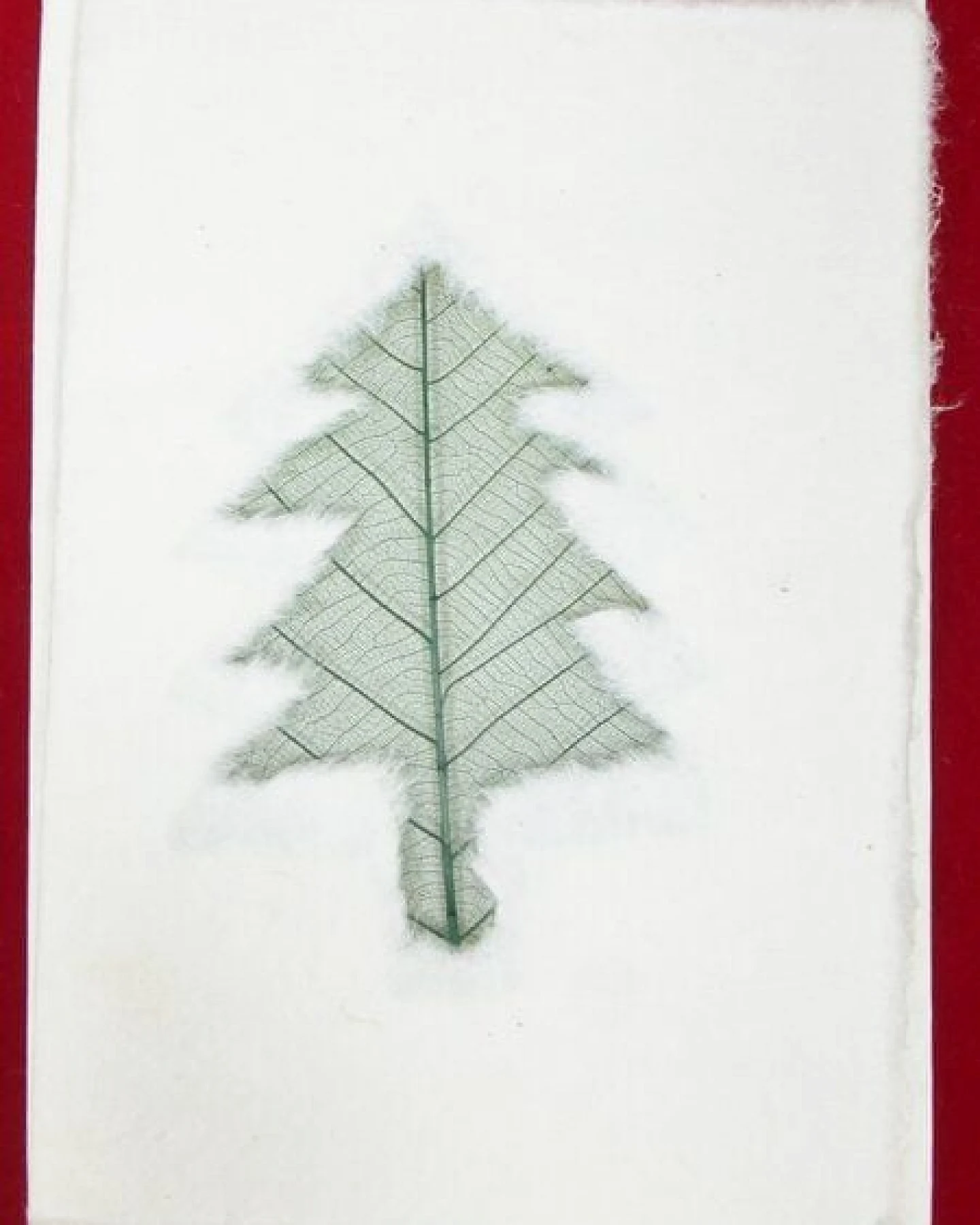 Schönes aus Indochina Set 4 Weihnachtskarten aus handgeschöpftem Maulbeerbaumpapier – Ansicht 3