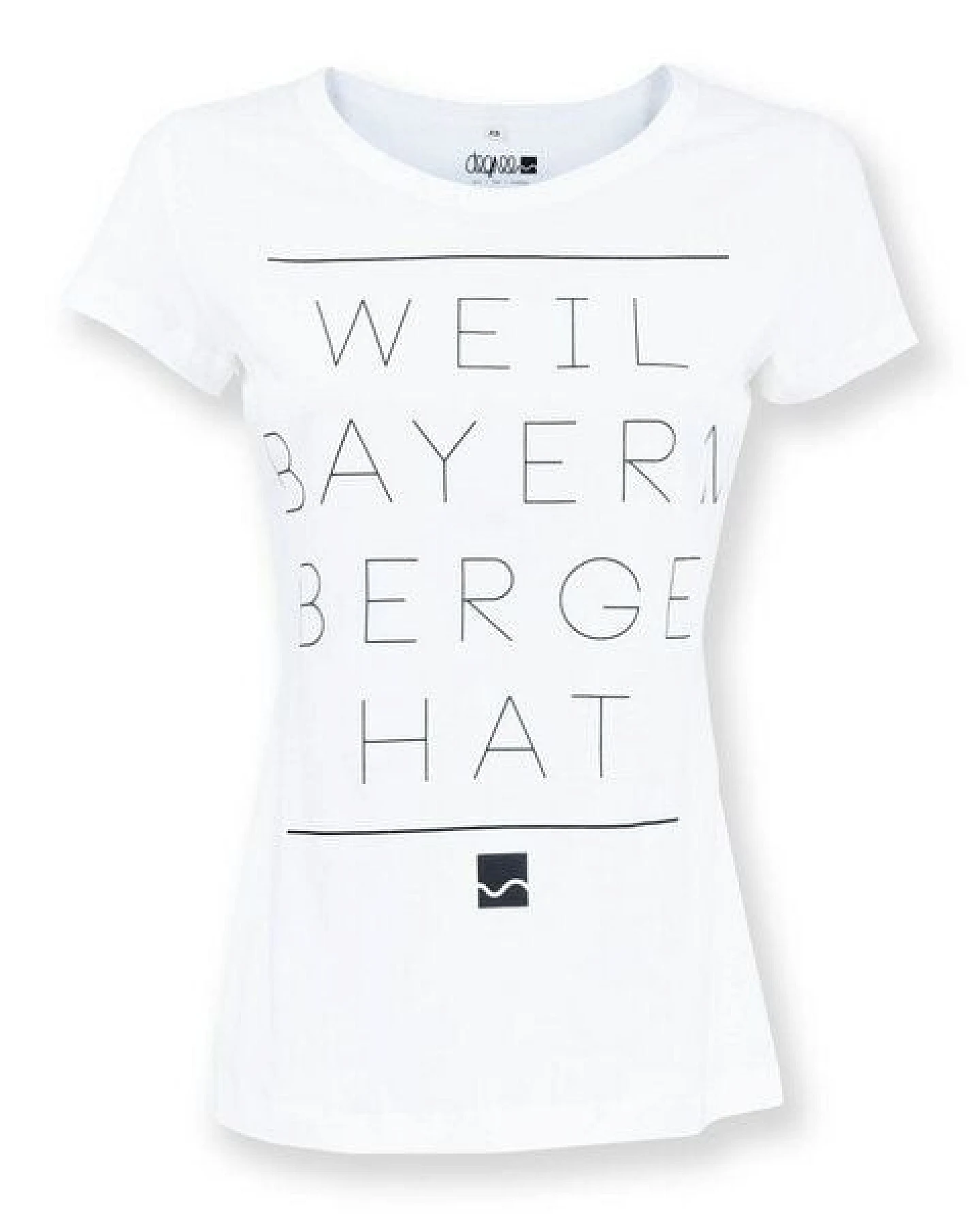 Degree Clothing Shirt Weil Bayern Berge hat weiß – Ansicht 2