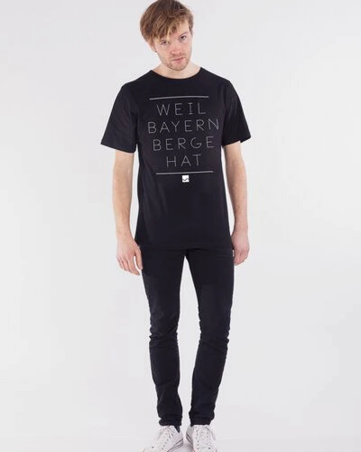 Degree Clothing Shirt Weil Bayern Berge hat schwarz