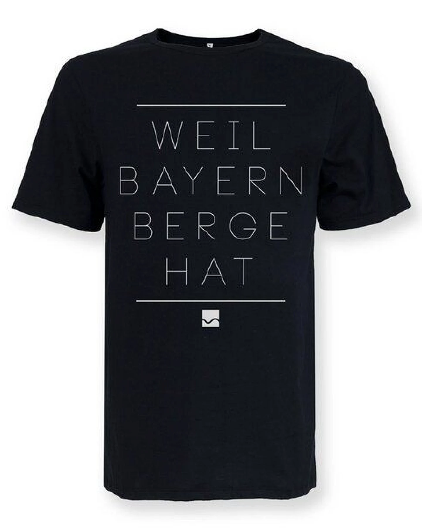 Degree Clothing Shirt Weil Bayern Berge hat schwarz – Ansicht 2