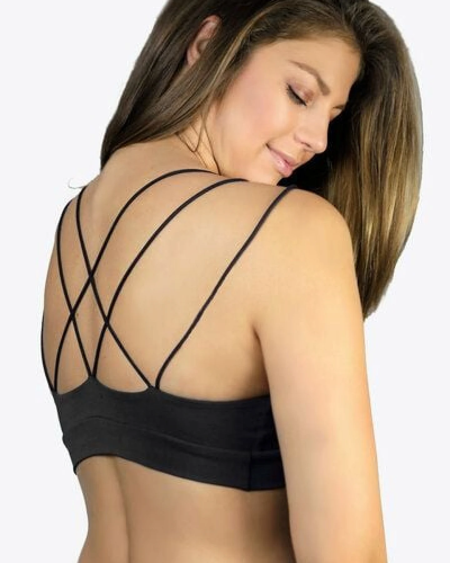 Frija Omina Bio Bralette `Sona` dunkel – Ansicht 3
