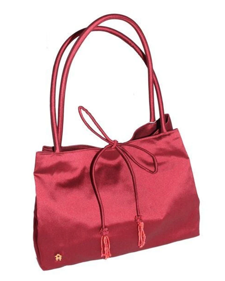 Schönes aus Indochina Handtasche mit Quasten aus Seide