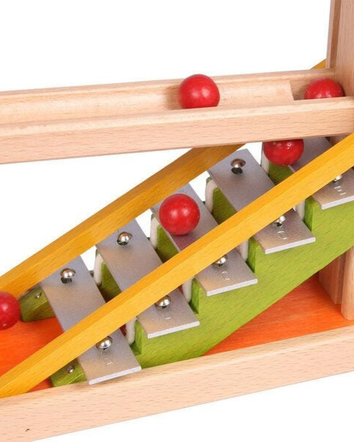 Beck Holzspielzeug Kugelbahn mit Glockenspiel Version 2 – Ansicht 2