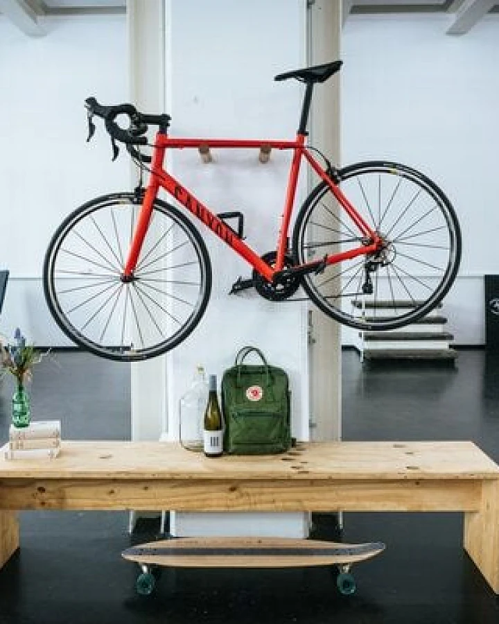 Bicycledudes Fahrrad Wandhalterung "HENRY" aus nachhaltigem Holz