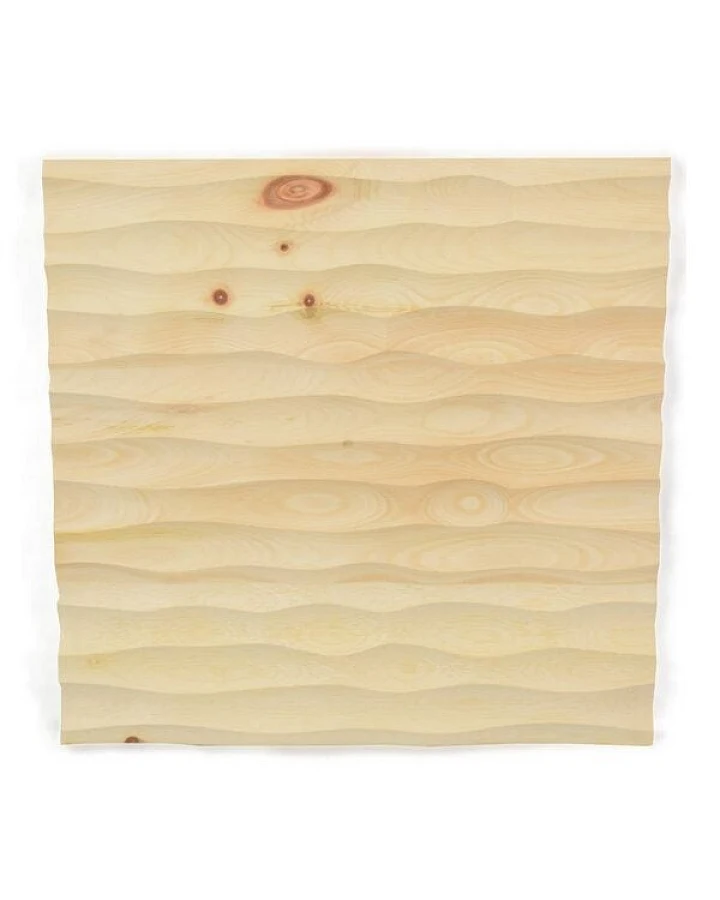 4betterdays Wandverkleidung aus Zirbenholz 33x33x2,8 cm (LxBxT) - echte Handarbeit