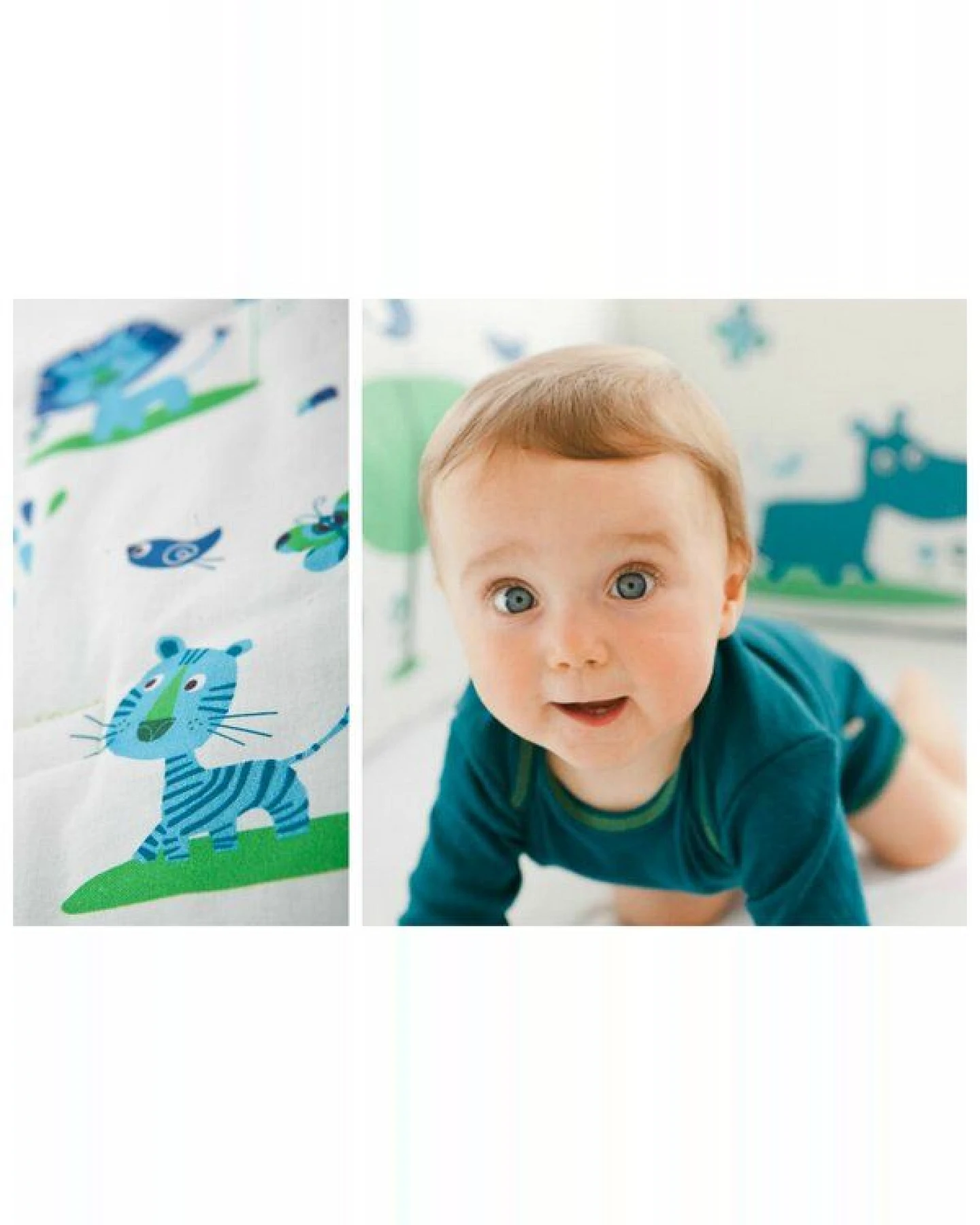 Millemarille Extra stabiles & sicheres kleines Bettnest für skandinavische Babybetten ( IKEA) I 60x60x60cm – Ansicht 2