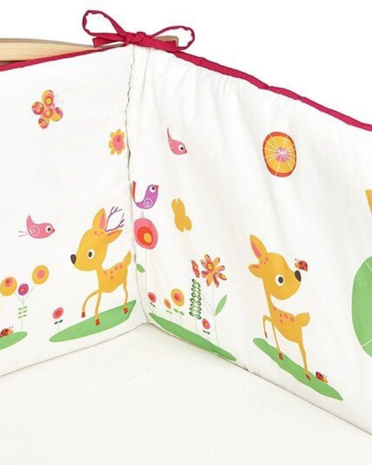 Millemarille Extra stabiles & sicheres kleines Bettnest für skandinavische Babybetten ( IKEA) I 60x60x60cm – Ansicht 3