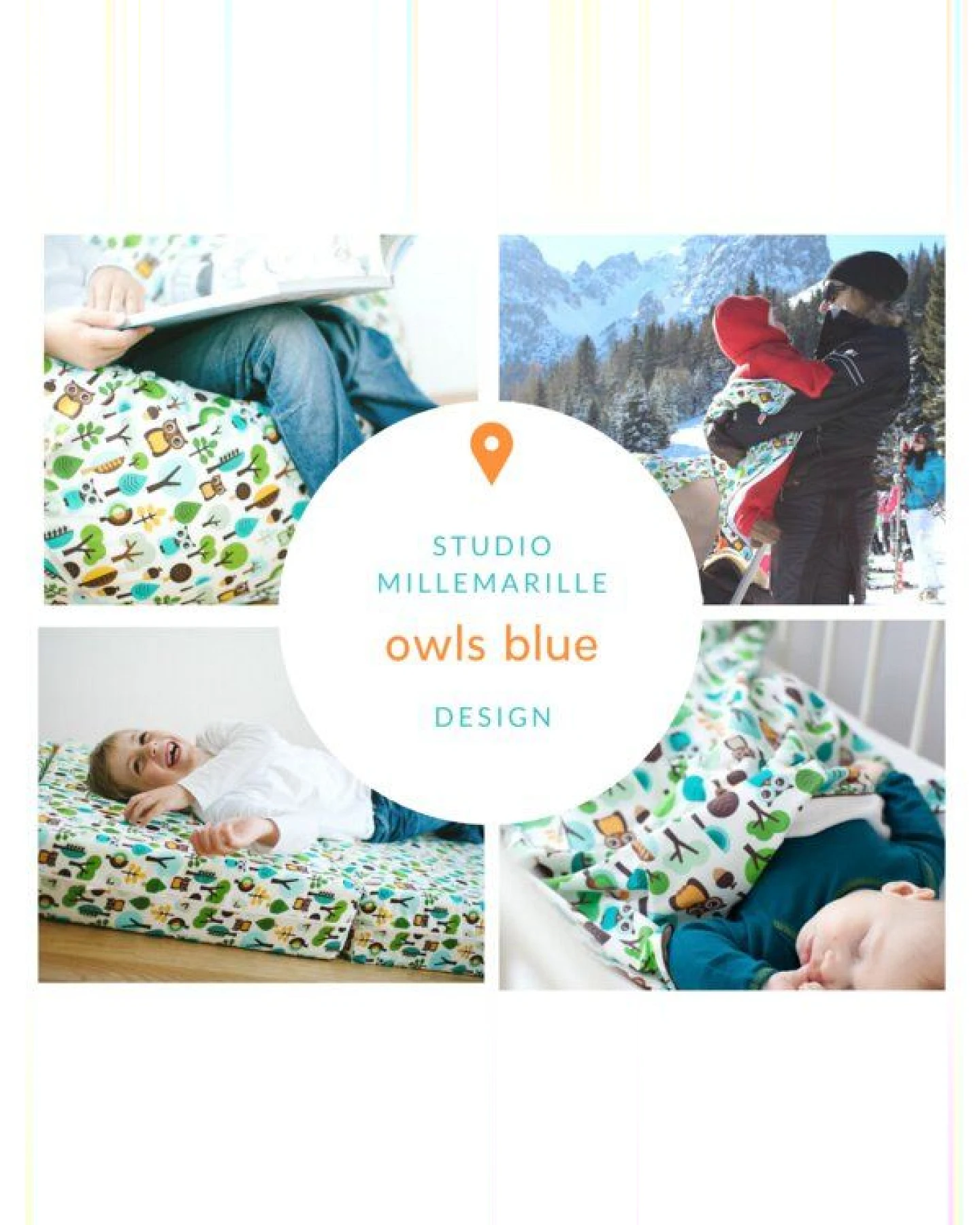 Millemarille Extra stabiles & sicheres kleines Bettnest für skandinavische Babybetten ( IKEA) I 60x60x60cm – Ansicht 4