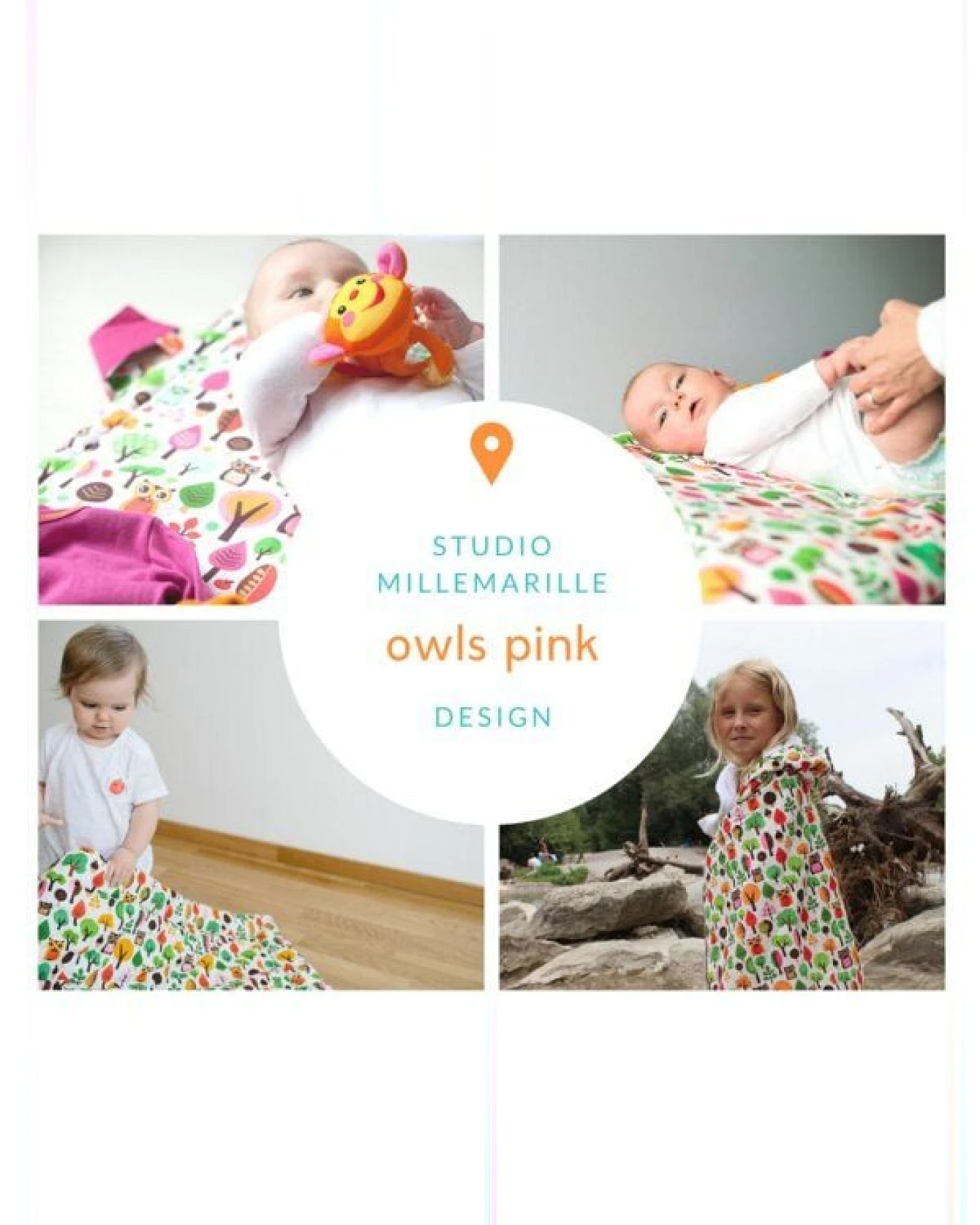 Millemarille Extra stabiles & sicheres kleines Bettnest für skandinavische Babybetten ( IKEA) I 60x60x60cm – Ansicht 4