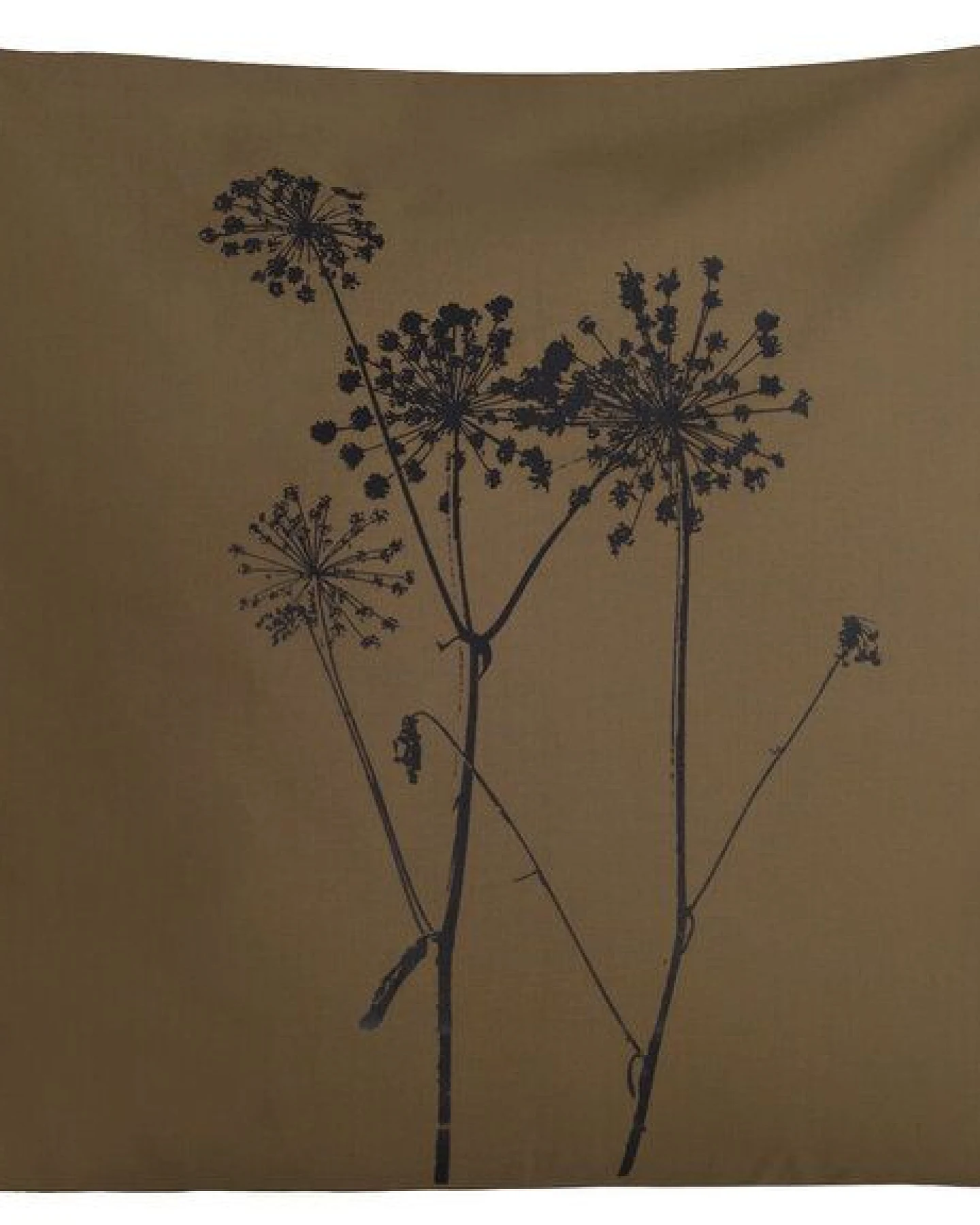 Hirschkind Bio-Kissenbezug 'Schierling' olivegrün 40x40cm – Ansicht 2