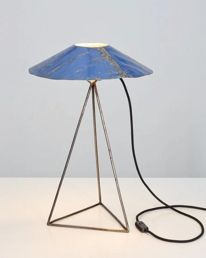 Moogoo Creative Africa Lampe "Ouaga" aus recycelten Ölfässern Post-Oil Industrial Design