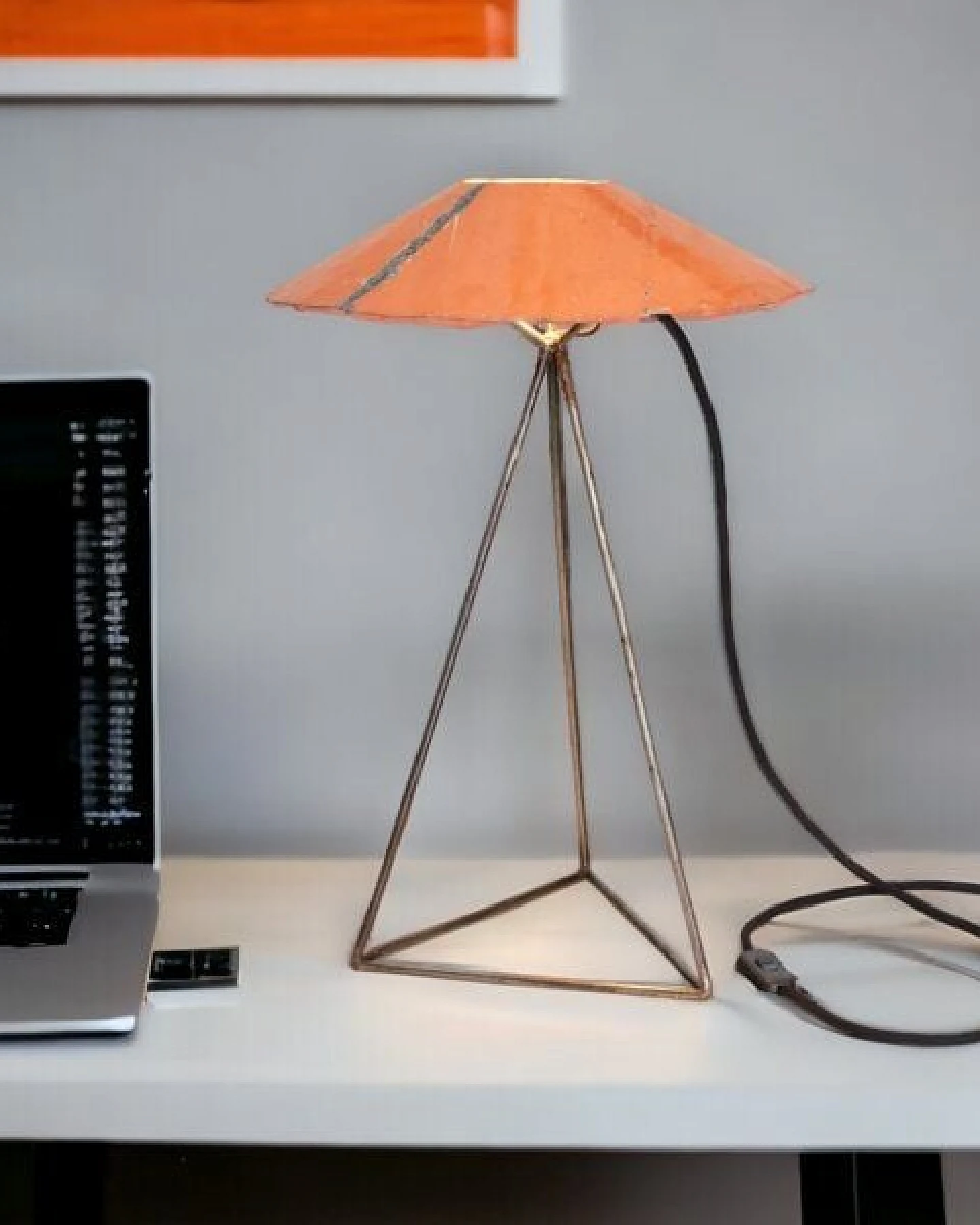 Moogoo Creative Africa Lampe "Ouaga" aus recycelten Ölfässern Post-Oil Industrial Design – Ansicht 2