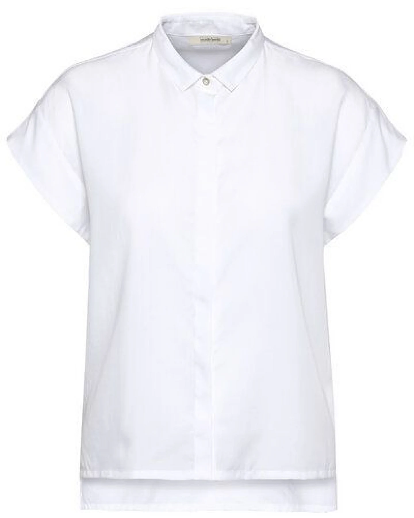Wunderwerk Damen Bluse, kurzärmelig, "TENCEL square blouse 1/2" – Ansicht 2
