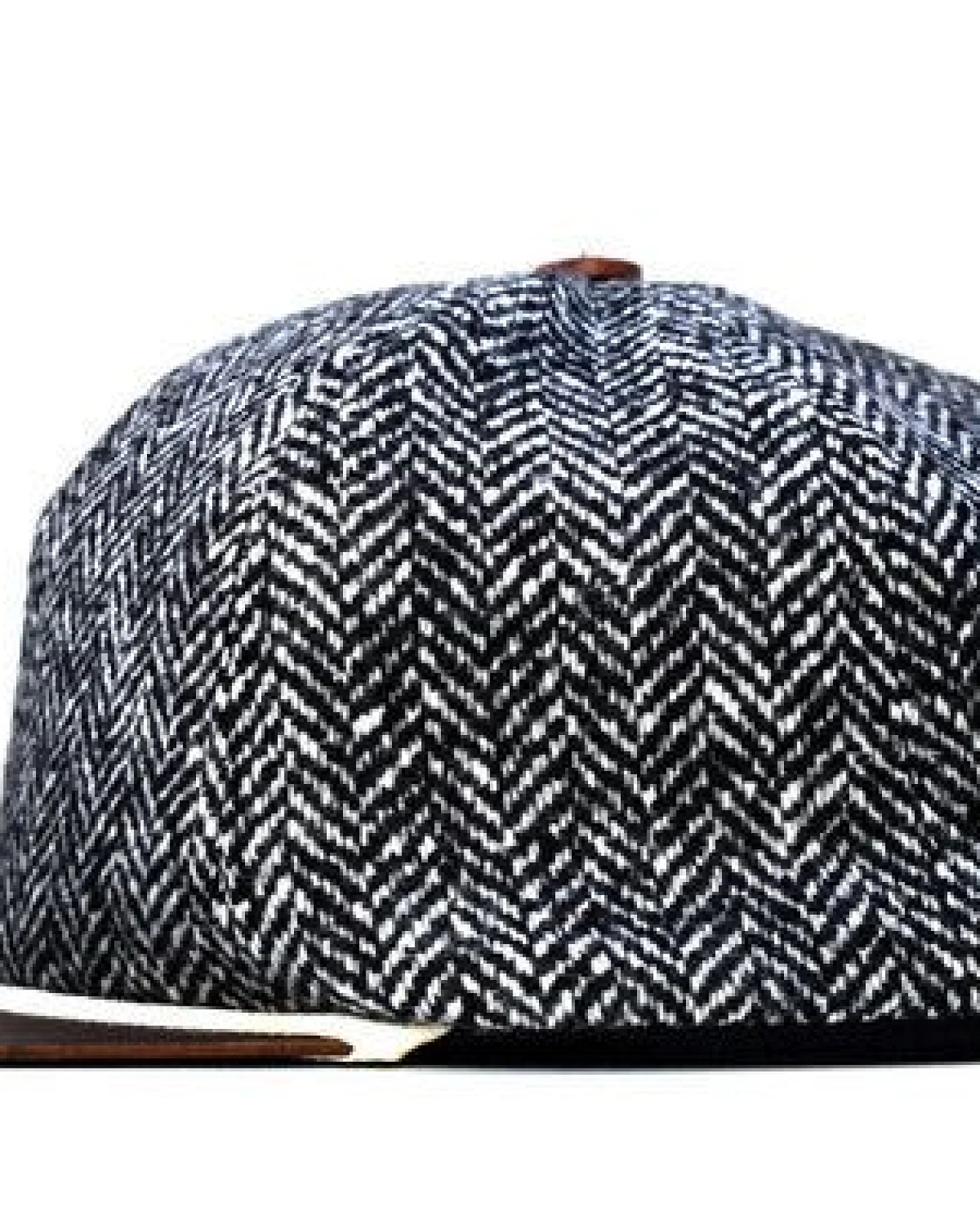 Lou-i Tweed Cap mit edlem Holzschild Made in Germany - Sehr bequeme Wintercap – Ansicht 3